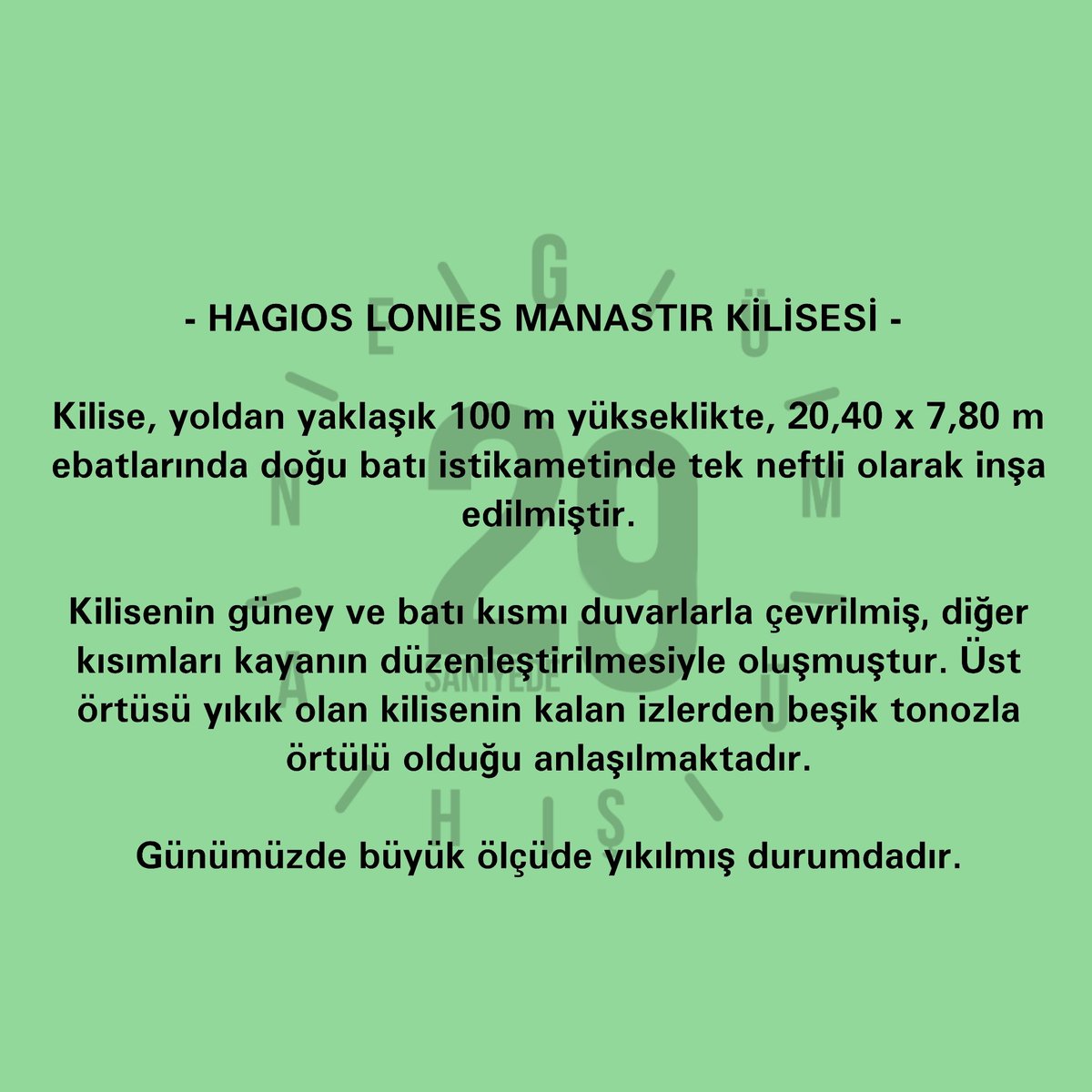 29SnGumushane's tweet photo. Gümüşhane'nin kiliseleri ile karşınızdayız. Süleymaniye Mahallesi’nde hangi kiliseler varmış öğrenmek ister misiniz? 😇🥰
#29SaniyedeGümüşhane #Gümüşhane #BurasıGümüşhane #Karadeniz #Haberler #AnıYakala #Instagram #LimniGölü #KaracaMağarası #Mağara #Orman #Tabiat #Doğa https://t.co/tM2wEZTswD
