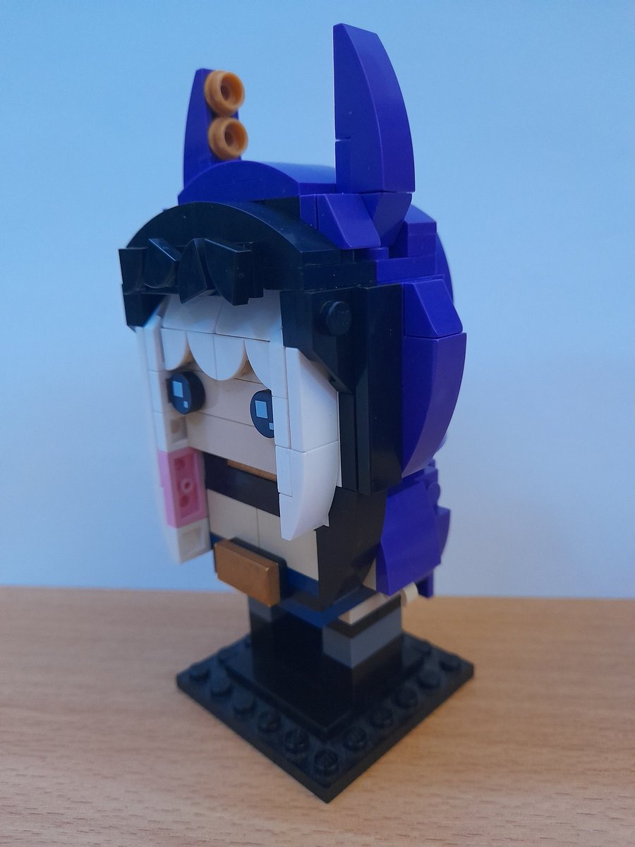 barbariengineer's tweet image. I built @Mefelis_Hex out of Lego! #mefiart #Bricktuber