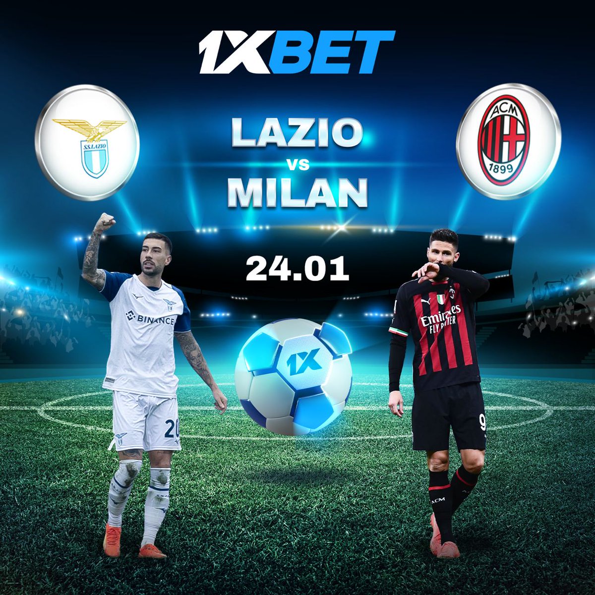 Gabriel_gunner2's tweet image. Milan trying to get closer.

What's your CS prediction to this game.
You know the rules well. You can only comment once before kickoff.

20 to receive 500 bob each

To win you must have a 1xbet acc.
 👉🏻 clcr.me/nJij3E
Promocode:GABRIELMO

#OmokaNaGabriel1XBet it's a must
