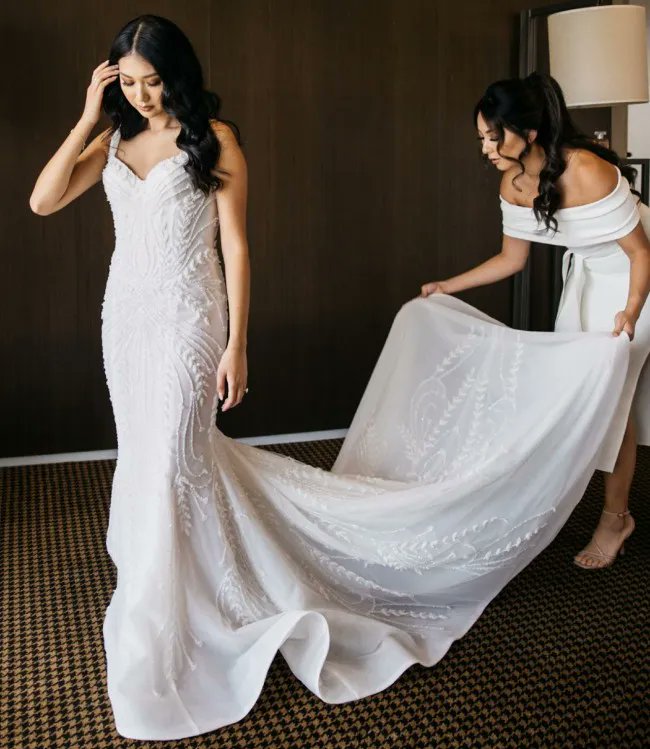 Beautiful beaded strapless wedding gowns like this dont have to cost $8000.

Our #dress #design team can easily recreate this look for well under $2000.

Go to buff.ly/3Ht4US3 

#weddinggown #weddingdress #weddings #brides #bridal #dress #shopping #fashion