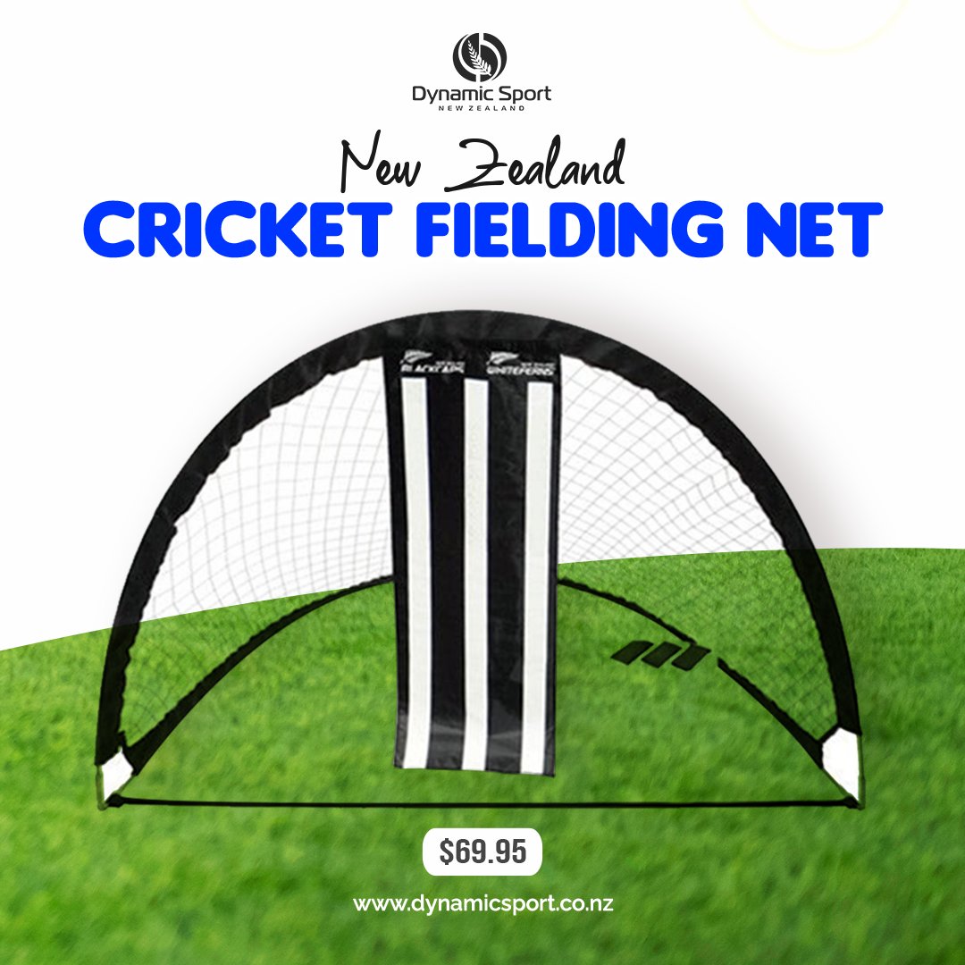 DynamicSportNZ's tweet image. NZC Fielding Net - $69.95  ➡️ bit.ly/3XWtost

#DynamicSportNZ #sportsshop #sportsgear #fitnessgear #gearingkiwisup #fieldingnet #cricketnz #cricketequipment