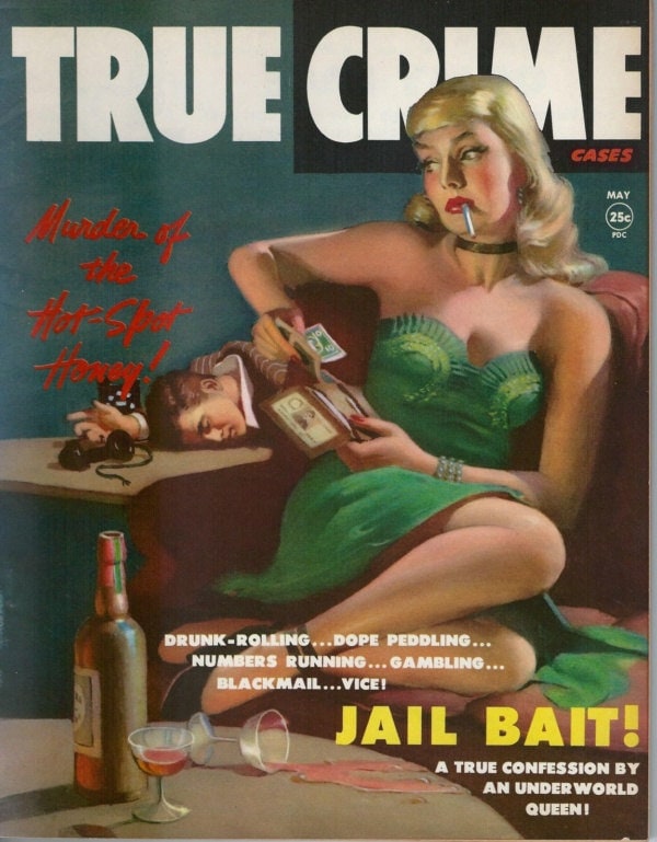 Excited to share the latest addition to my #etsy shop: TRUE CRIME Cases Magazine Cover Art and Illustrations - 24 Trading Cards etsy.me/3HsKxo0 #truecrimemagazine #magazinecover #pulpart #pulpmagazine #femmefatales #coverart #pulpfiction #crimenovels #detective