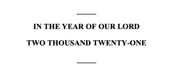 I want to date all of my stuff like this going forward