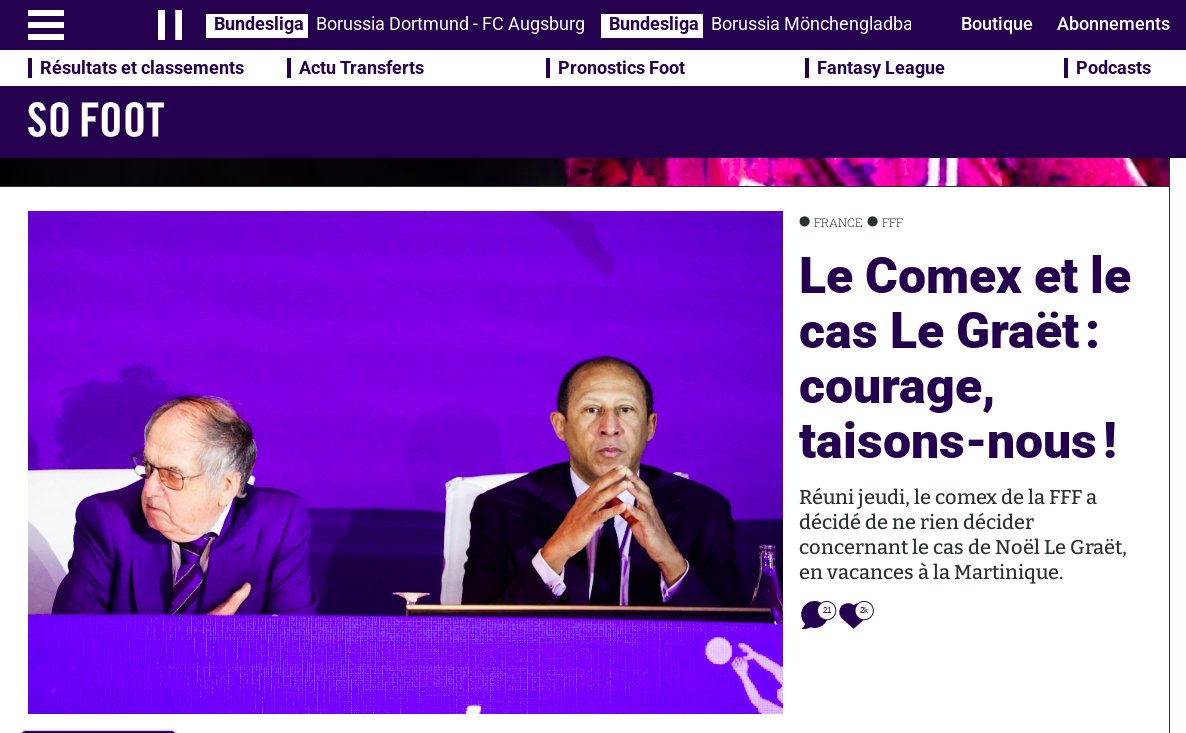 Nouveau site, autant relire l'article :) #fff #comex #noellegraet 
sofoot.com/articles/le-co…