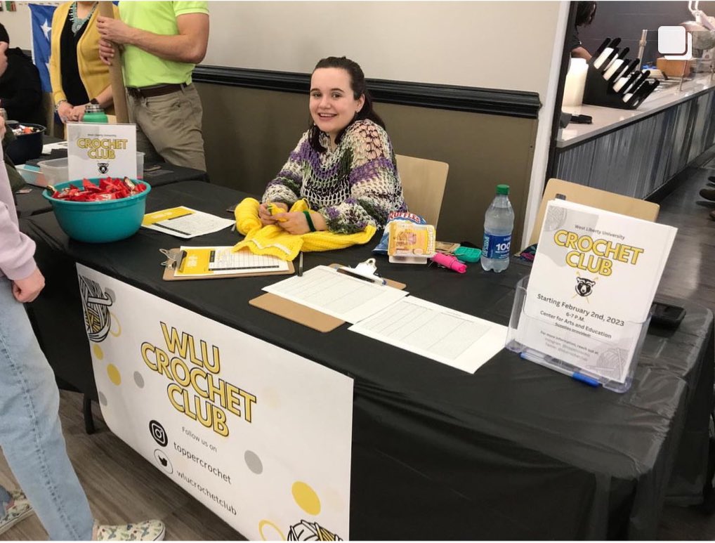 WLActivities's tweet image. Did you miss the club fair last week? Email activities to get in touch with a group you are interested in learning more about! Or talk to us about creating a new club like Topper Crochet Club 🧶 did this semester!