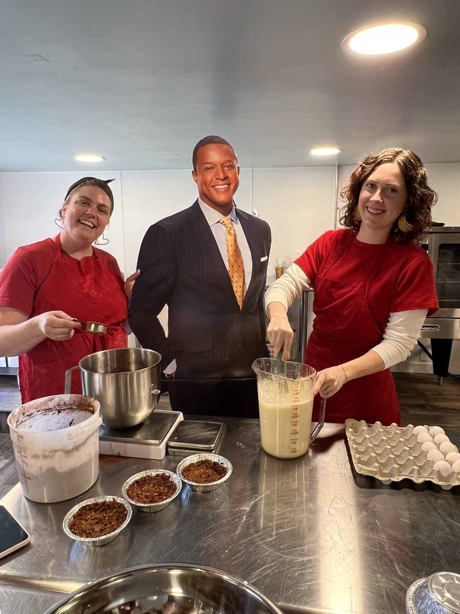 Hey <a href="/craigmelvin/">Craig Melvin</a>! Next stop… Hester General Store in South Carolina with some of your fellow <a href="/woffordcollege/">Wofford College</a> alumni! We will teach you how to bake the best pie you’ve ever had! <a href="/TODAYshow/">TODAY</a>