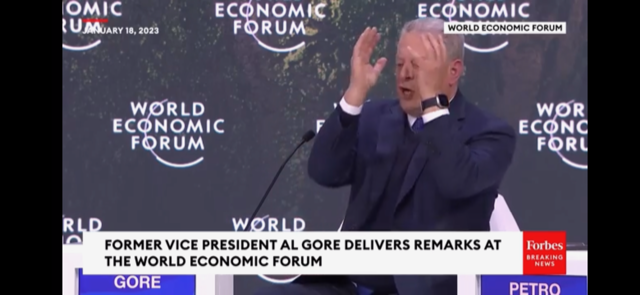 profethica's tweet photo. A che ora è la fine del mondo? 90 sec alla mezzanotte, le lancette più avanti di sempre per il comitato scientifico del #DoomsdayClock a causa di guerra in Ucraina e #clima
Intanto @algore al #WEF23 interviene potentissimo gridando all'urgenza di agire e sostenendo @GretaThunberg https://t.co/Rjx24EbliD