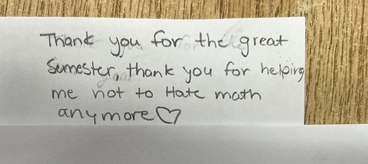 MathWithWoody's tweet photo. Every minute of planning, prepping, building, stressing, and adjusting is worth it. I have done my job. #iteachmath #local43 https://t.co/etBbsZA9Xl