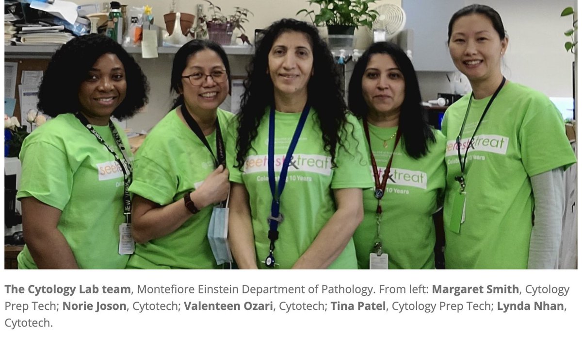 EinsteinPath's tweet photo. Spread the Word–Montefiore Einstein's 2023 See Test &amp; Treat event will be held Sat. 5/20, 9a-2p, 3400 Bainbridge Ave #Bronx. Uninsured &amp; underinsured women receive free breast &amp; cervical cancer screenings &amp; followup care. #CervicalCancerAwarenessMonth #pathology #obgyn #radiology https://t.co/inkys1MEmi