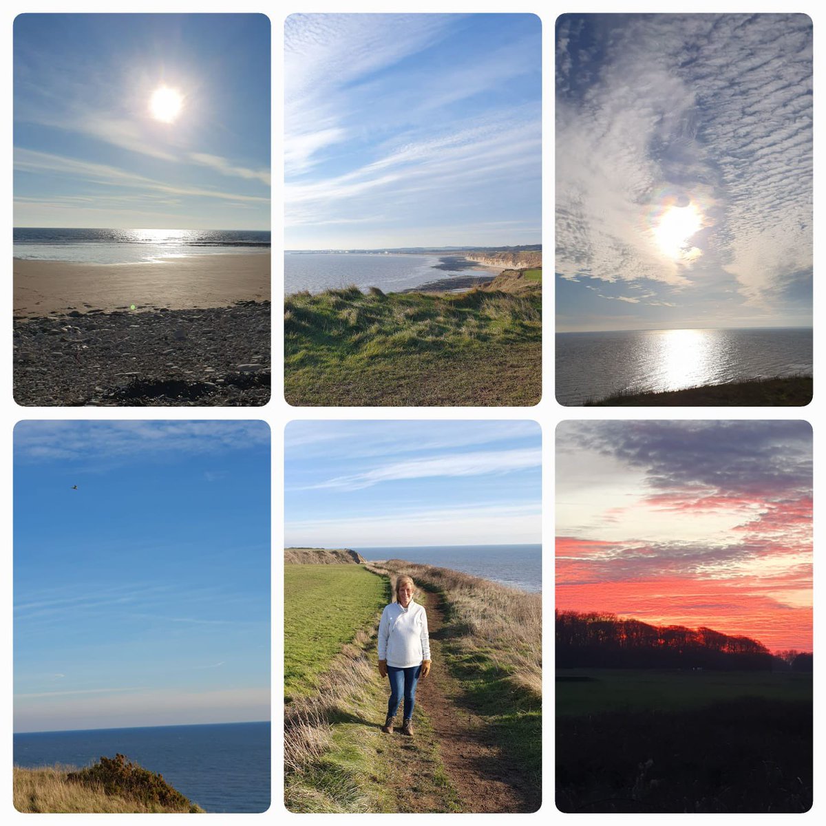WMount's tweet photo. Check out Mrs Clough’s journeys in January! As Jenny’s PA she used to hear all of Jenny’s walking stories so it’s lovely to hear how she is spending retirement. She’s been walking from Sewerby to Flamborough Lighthouse & then Flamborough Lighthouse to North Landing. #teamtemplar https://t.co/ffu1w7OfU7