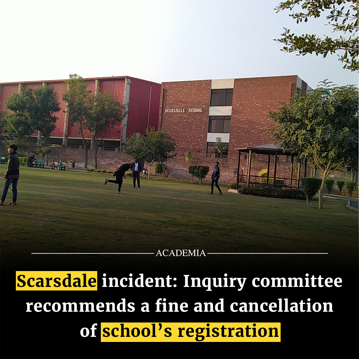 Academia Mag on Twitter "The Inquiry Committee of the ScarsdaleSchool