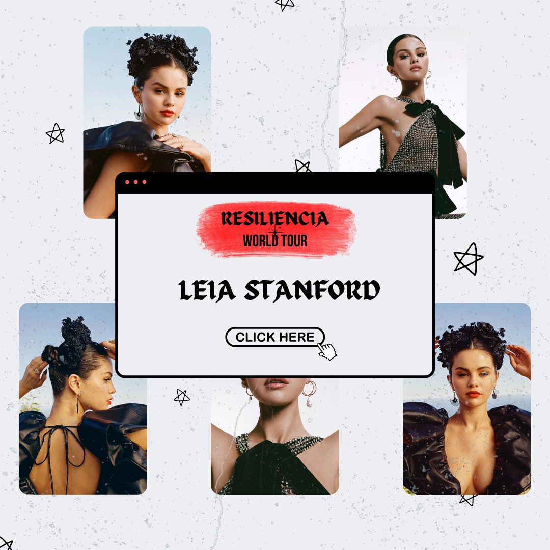 ⠀
⠀ ⠀ ⠀ ⠀ ⠀
 ⠀⠀⠀⠀the RESILIENCIA WORLD tour.

                  24/01 — san diego, us

                               ,｡･:*:･ﾟ☆
⠀⠀