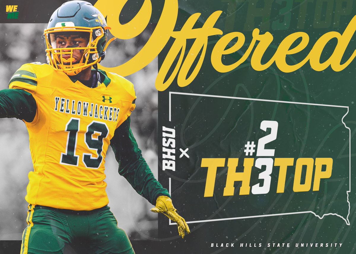 JalChan3's tweet photo. After a great talk with @CoachBenBlake I’m blessed to pick up an offer from @BHSUFB https://t.co/4W7q86K0Zc