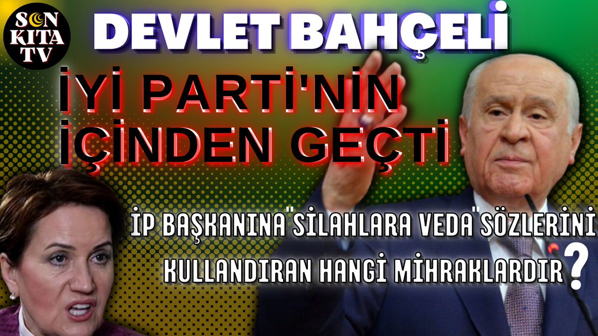 Devlet Bahçeli MHP Grup Toplantısında Meral Akşener'in Diyarbakır Konuşmasını Çok Sert Eleştirdi Videoyu izlemek için linki tıklayın : youtube.com/watch?v=Tg82cl… youtube.com/watch?v=Tg82cl… #DevletBahceli #meralakSener #iyiparti #MHP #AKParti #CHP #kemalkilicdaroglu