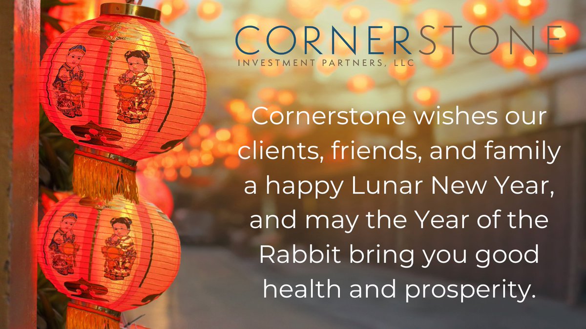 Cornerstone wishes our clients, friends, and family a happy Lunar New Year, and may the Year of the Rabbit bring you good health and prosperity.