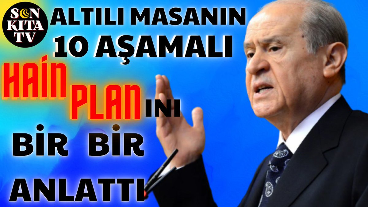 MHP Grup Toplantısında Devlet Bahçeli 6 lı Masa Gelirse İlk Yapacakları 10 İcraatı Mükemmel Anlattı Videoyu izlemek için linki tıklayın : youtube.com/watch?v=rJ1NKu… youtube.com/watch?v=rJ1NKu… #DevletBahceli #altılımasa #MHP