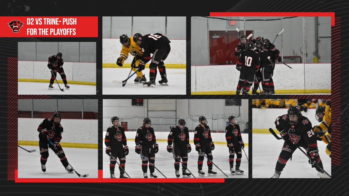 The <a href="/DU_DIIHockey/">Davenport ACHA D2 Hockey</a> team has a BIG weekend series against Trine coming up starting with a home game at Patterson Ice Center on Friday at 9:30 PM. Come out and get the team's energy going with a big crowd as they make a push towards the playoffs!

<a href="/DUAthletics/">Davenport Panthers</a> #DUWork