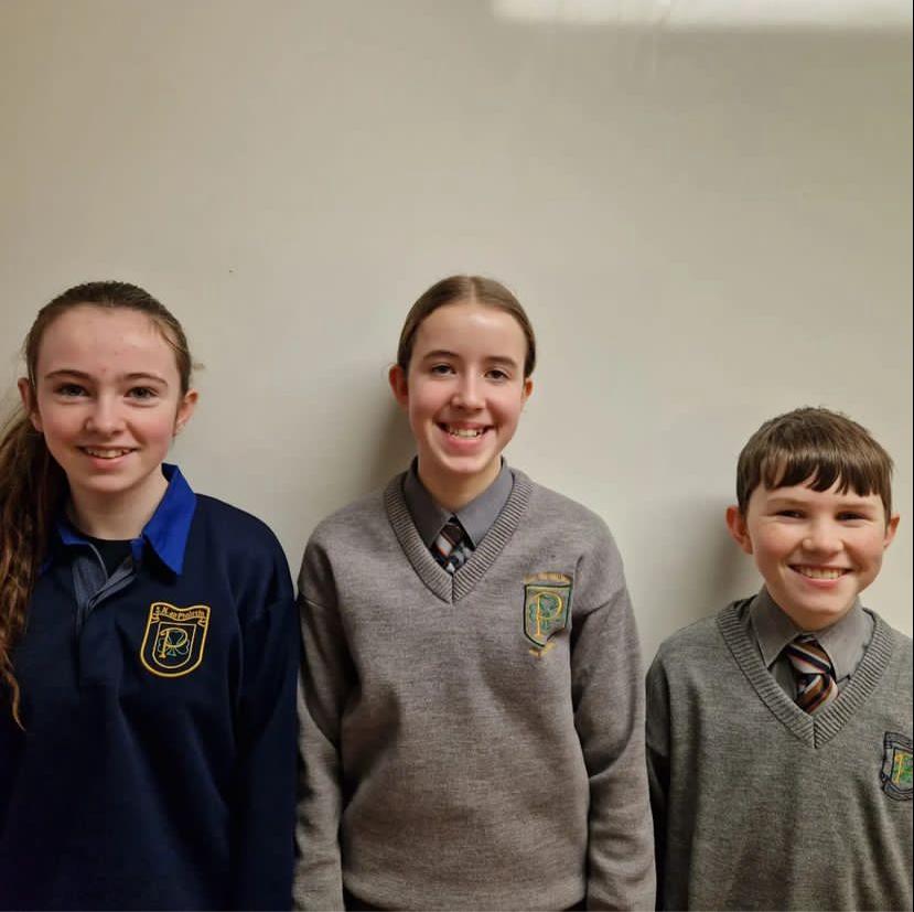 Huge congrats to our 3 superstar debaters in 6th class on qualifiying for the @ConcernDebates Final on February 8th. 🥳

Well done! 👏

#parteenschool #primaryschool #ireland #hiddengem #debating #concerndebates
