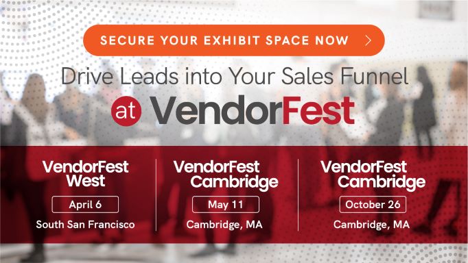 Looking ways to drive leads to your sales team?  Look no further.
- 500 #biopharma attendees
- Exhibit hall of diverse #lifescience vendors
- Sold-Out hall in 2022
- Easy table top exhibit
Reserve your space: bit.ly/3Qm6ers
#biotech #pharma