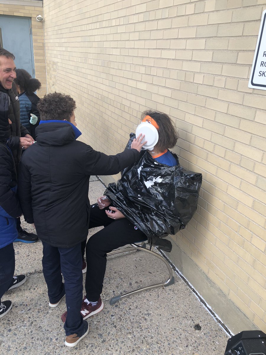 MrsMGallo's tweet photo. Grade 5 had the most log-ins for APEX and won the Pie in the Face event! @CAWaterbury #cawstrong #standup4caw #apexfactors https://t.co/DHroM6y7mQ