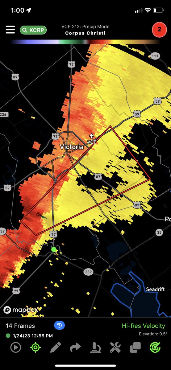 Anthony Sharp on Twitter "Tornado Warning including Placedo TX