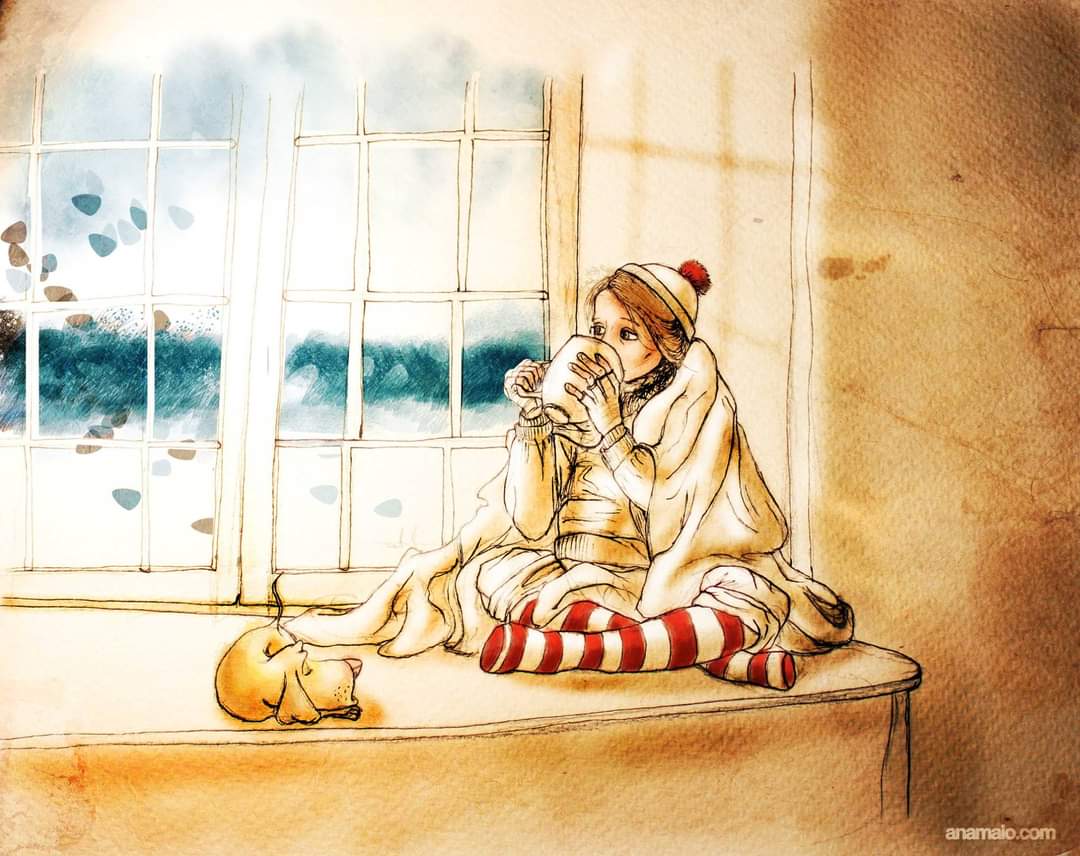 fernandograca's tweet image. Adoro! 
#frio #inverno #aconchego
@AnaMaio_