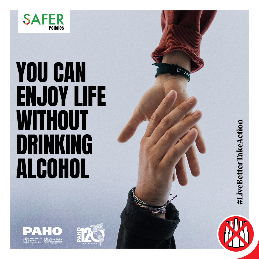 PAHOCaribbean's tweet photo. Don’t let alcohol make you a killer. 

Help stop drink-driving, and save lives. 

Find out how 👉 https://t.co/mqpb2U3sz7 

#LiveBetterTakeAction https://t.co/Su2ECpRtQb