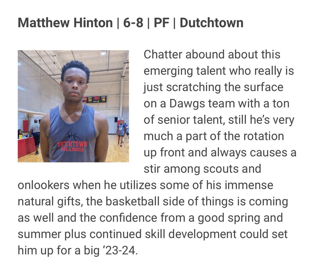 DHSBoysBasketball&TipOffClub (@dhsdawgsbbball) on Twitter photo Dutchtownโs <a href="/matthewhinton35/">Matthewhinton35</a> mentioned as one of โ2024 big guys looking at potential monster
travel seasonsโ Dutchtownโs <a href="/matthewhinton35/">Matthewhinton35</a> mentioned as one of โ2024 big guys looking at potential monster
travel seasonsโ