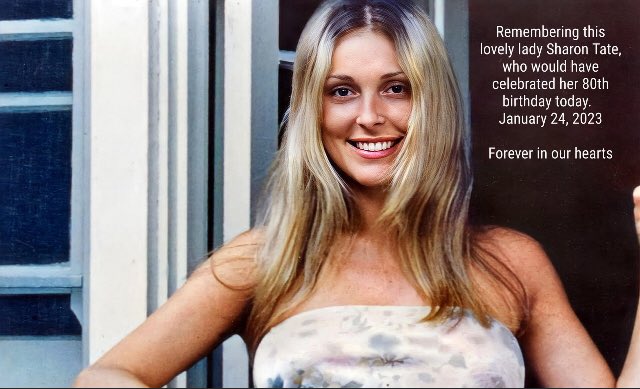 Happy Birthday Sharon Tate 