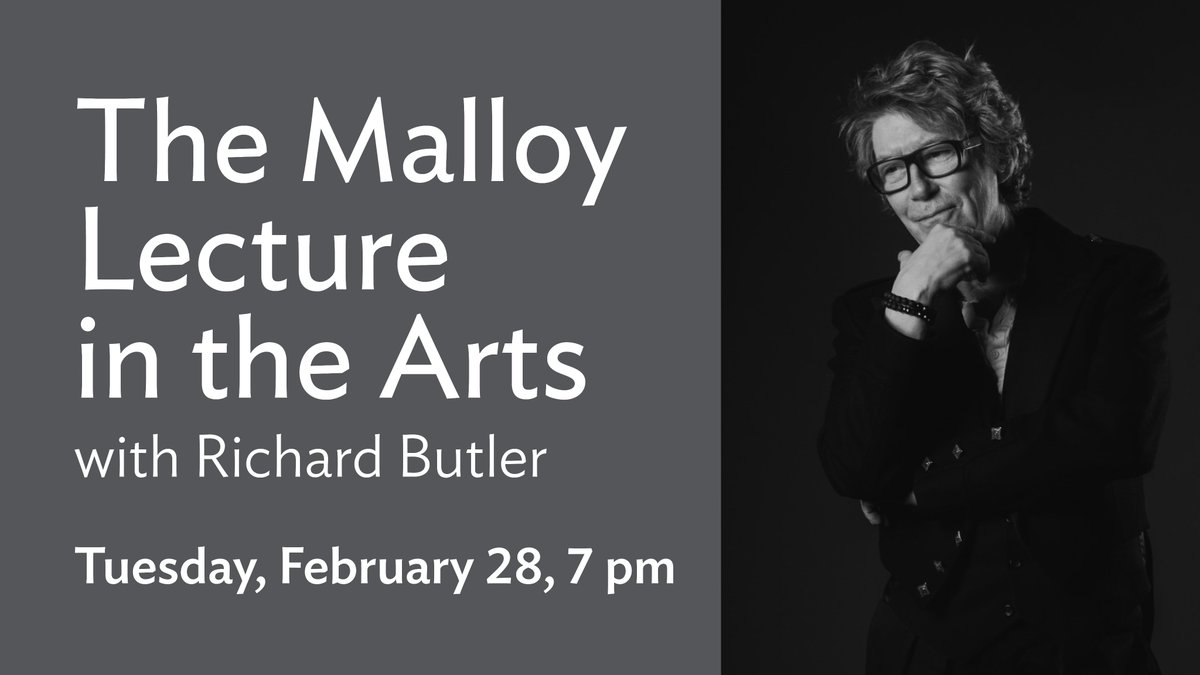 EJCrawford4's tweet image. We're a little more than a month away from our annual Malloy Lecture in the Arts (2/28), this edition featuring the inimitable Richard Butler of @pfurs.

My story: westportlibrary.org/acclaimed-arti…

#WestportLibrary @WestportLibrary #RichardButler #WestportCT
