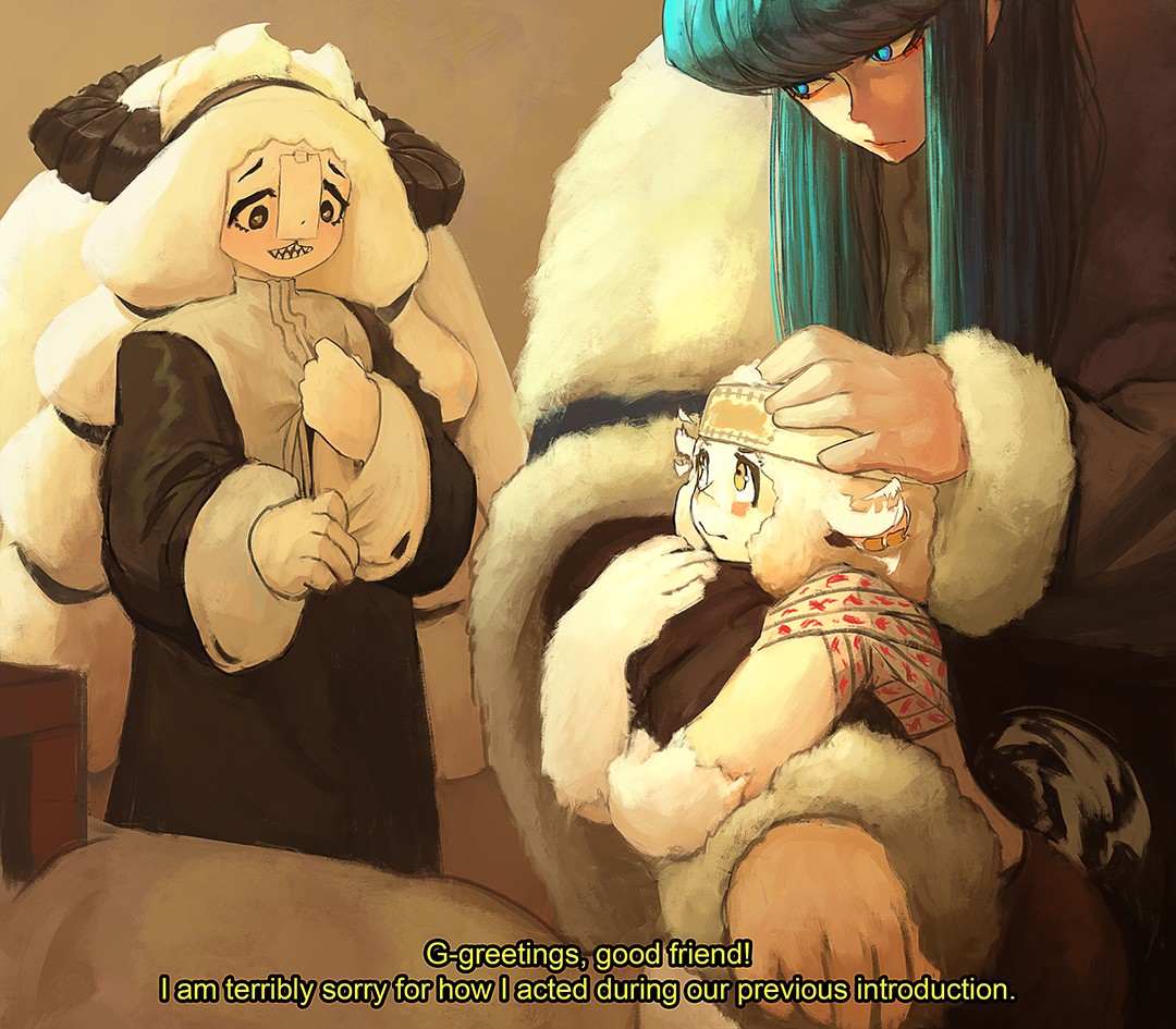 wafferscotch's tweet photo. Mist's introduction, second attempt https://t.co/8NBq2WkFUc
