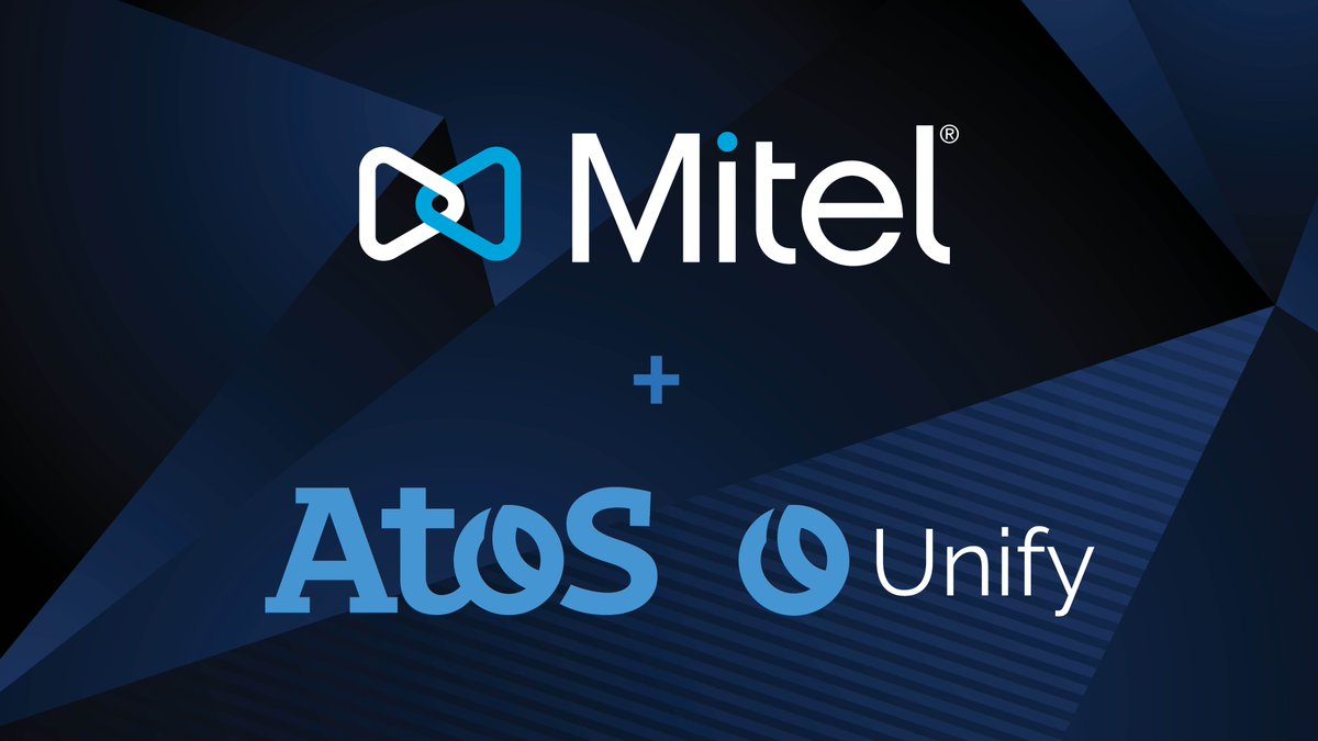#Mitel tritt in exklusive Verhandlungen mit Atos zur Übernahme des #UCC-Geschäfts ein (Unify)
news.mitel.com/German/pressem…