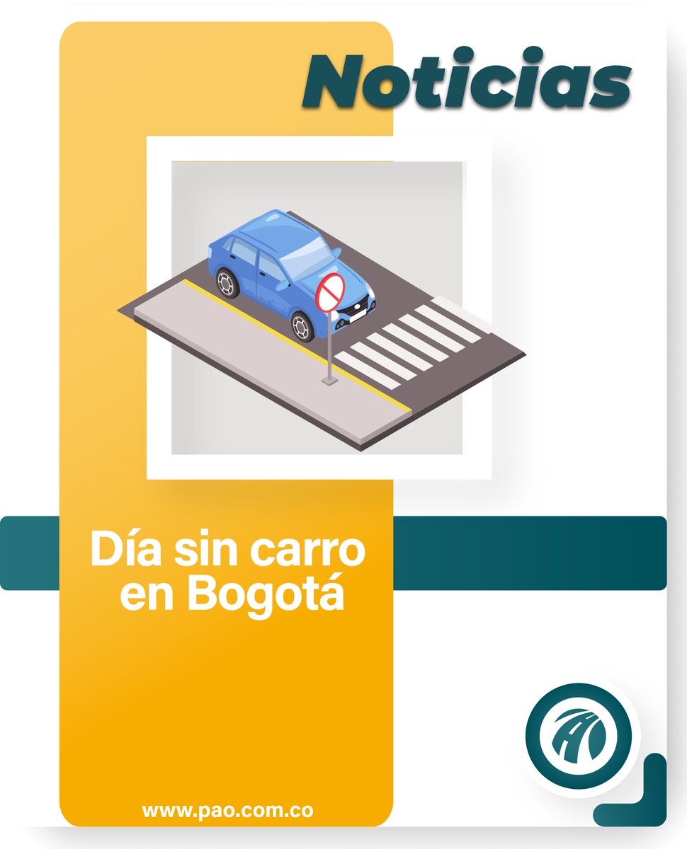 PaoPlataforma's tweet photo. 🚫 El próximo jueves 2 de febrero será el día sin carro 🚘en Bogotá
👀El martes 31 miércoles 1 y viernes 3 NO podrán circular los carros con placas terminadas en 6,7,8,9,0
#Movilidad #Trancón #Bogotá #TransportePúblico #Transmilenio #SIPT #Bici #movilidadsostenible #ceroemisiones https://t.co/Xe4Nnngohq