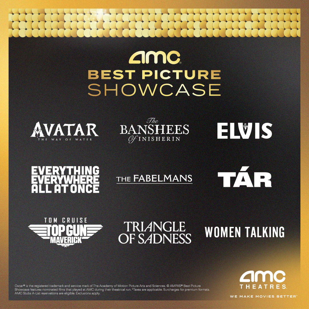 AMC Theatres on Twitter "The nominees have been announced! The Best