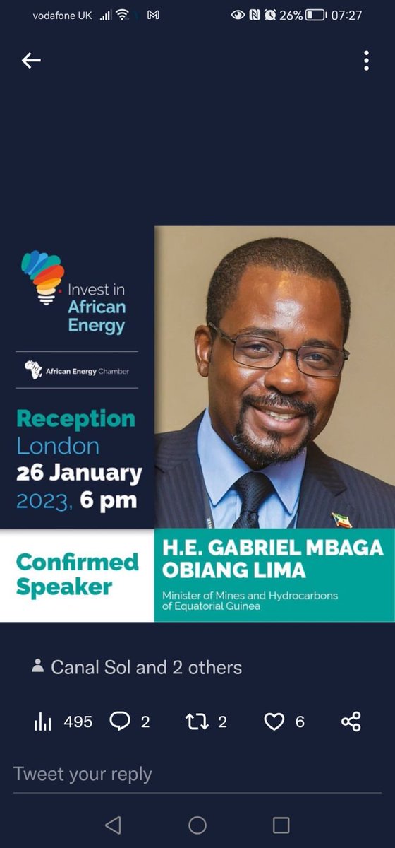 ⁦@GabrielObiang⁩ #AfricanEnergy ⁦@egmmh⁩👉🏾🇬🇶