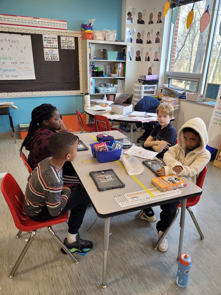 Check out these 2nd graders modeling proper iPad usage!