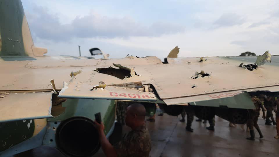 Tension as RDF (Rwanda Defence Forces) fire at a Congolese fighter jet for ‘violating Rwandan airspace’ in Rubavu. The Sukhoi Su-25 was hit by a missile but landed safely at Goma airport.