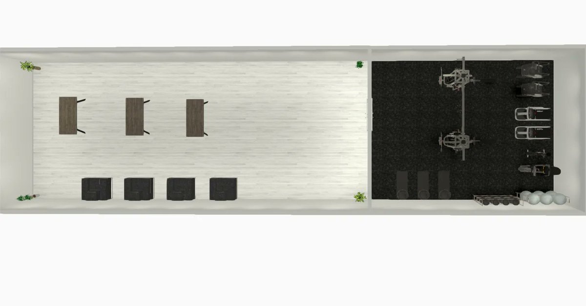 TacticalGainz's tweet image. We provide free 3D rendering so we can visualize and develop better ideas to help in finalizing yung dream fitness facility!

Book an appointment now and let&apos;s start designing your training space!


DM/CALL/ TEXT
☎️ 908-373-8284


#gym #homegym #gymdesigner #gymdesign