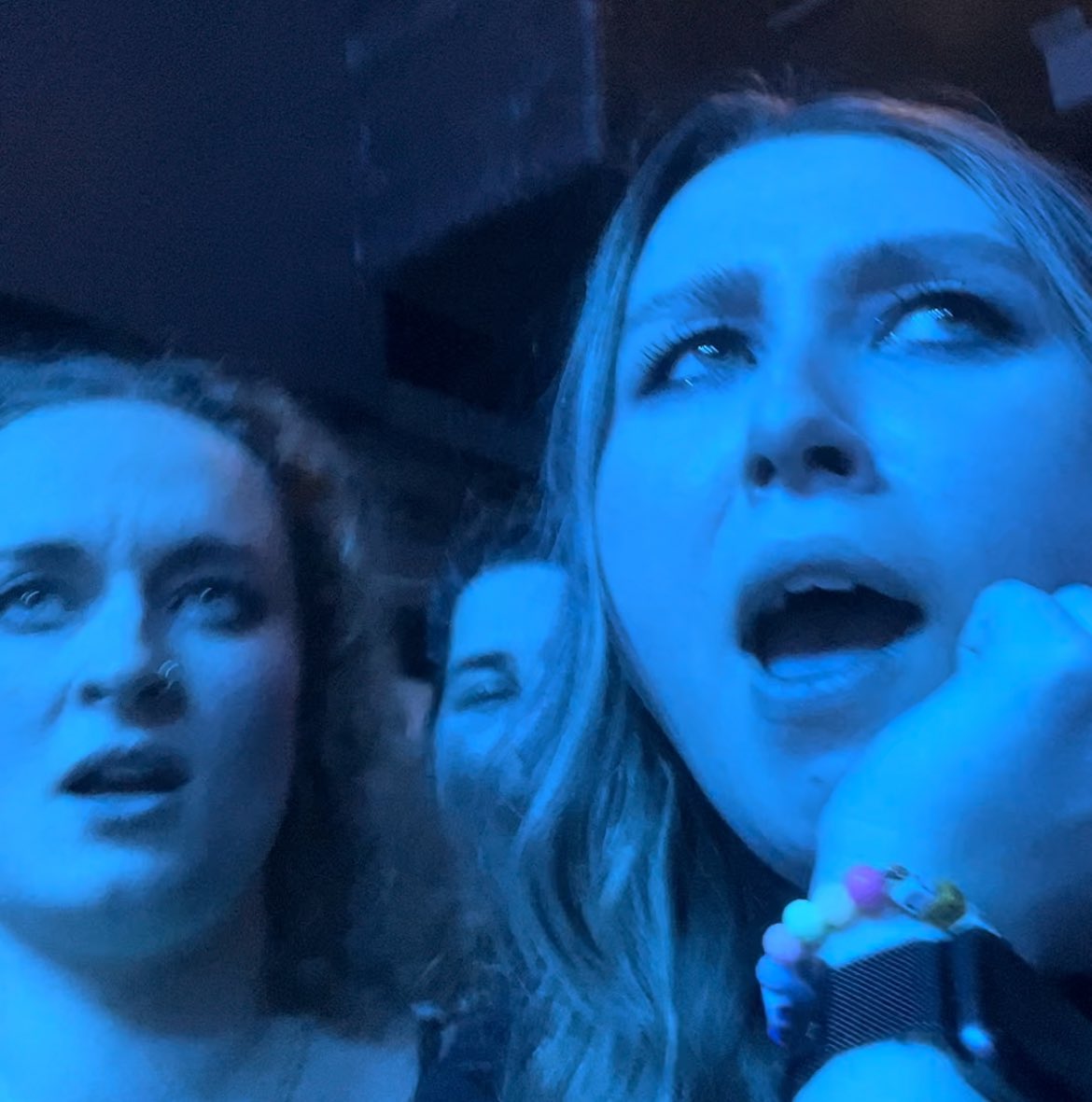 caption this: (context: we were watching Kelsy Karter, in awe)