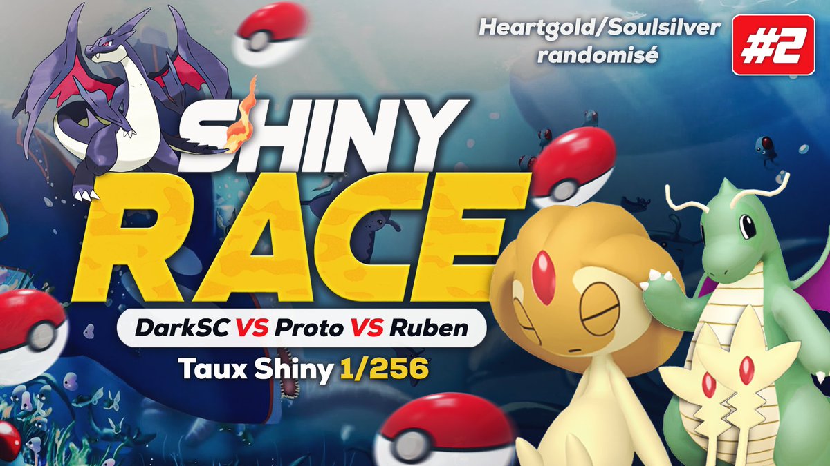 Gros résultats yt (vues/abos) sur le 1er ep, le 2eme episode est donc OUT🔥🙏🏼

A LA COURSE AUX SHINYS #2 🌟 Pokémon HEARTGOLD/SOULSIVER Randomisé  🌟 Taux Shiny 1/256 youtu.be/coVcbaHJrmE via @YouTube

#pokemon #shinyrace #shiny #heartgold 

Merci @sk1n_ult1me pour la minia🤝