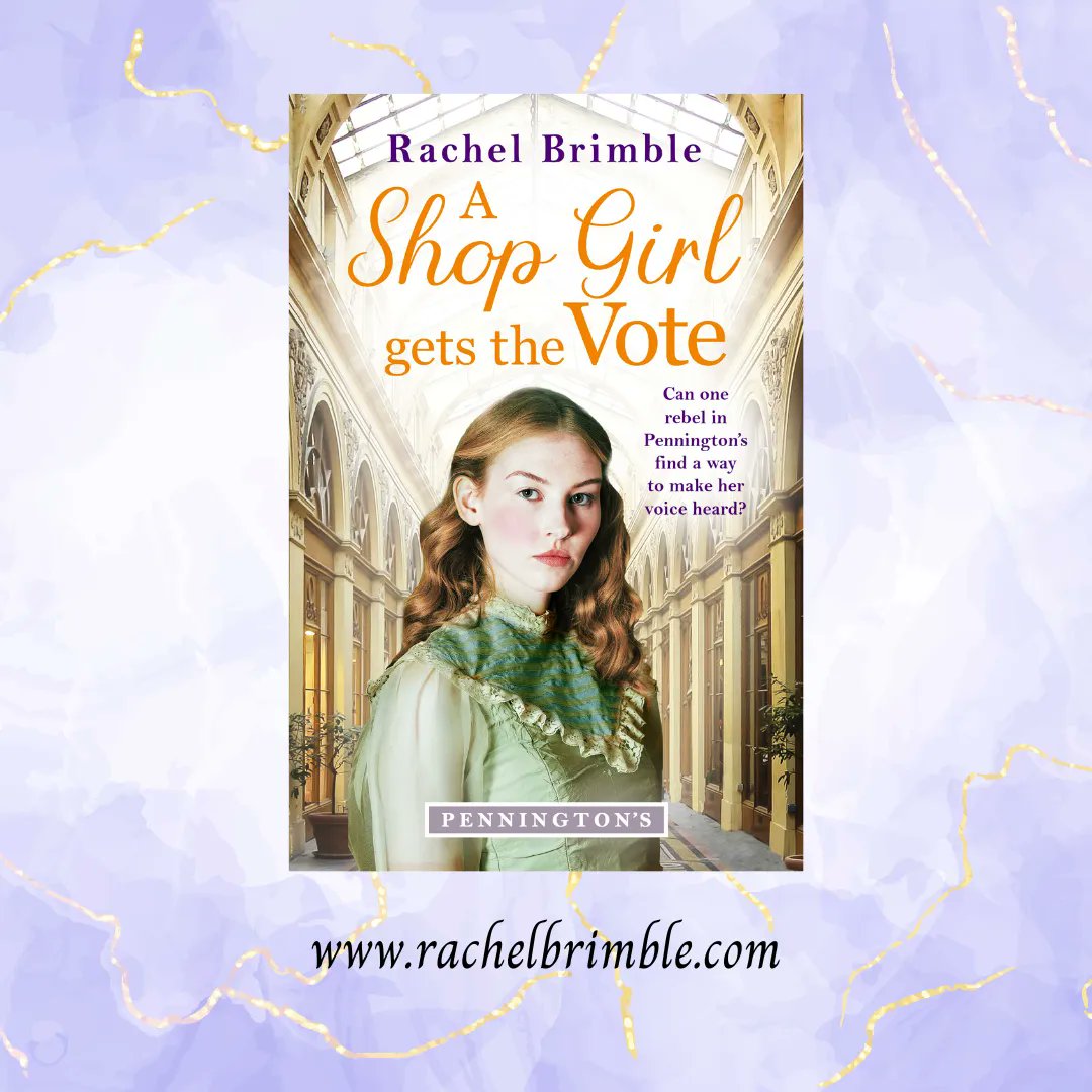 "An engaging, absorbing &amp; realistic story that will touch you heart"
Join shop girl &amp; suffragist Esther Stanbury as she juggles her beloved job at Pennington's department store with her fight for the Vote... #histfic #suffragettes
A SHOP GIRL GETS THE VOTE buff.ly/3migowE