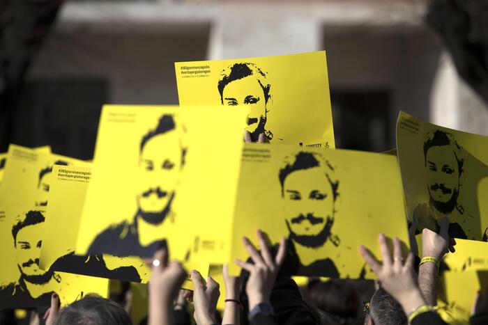 ItalyNowadays's tweet photo. Sette anni senza Giulio Regeni.
#Cronaca
https://t.co/mjPzdOpTRh https://t.co/NBpw52vj9d