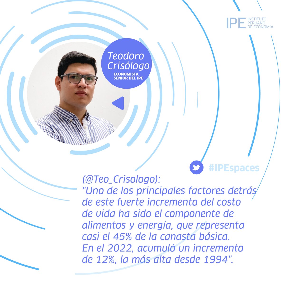 IPEopinion's tweet photo. La #inflación en el país cerró el año en 8.56%, unos niveles que no se veían hace dos décadas. En nuestro #IPEspaces te contamos en detalles qué factores lo explicaron 👉 https://t.co/g8TWhZVFoD https://t.co/aQYB2vryIv