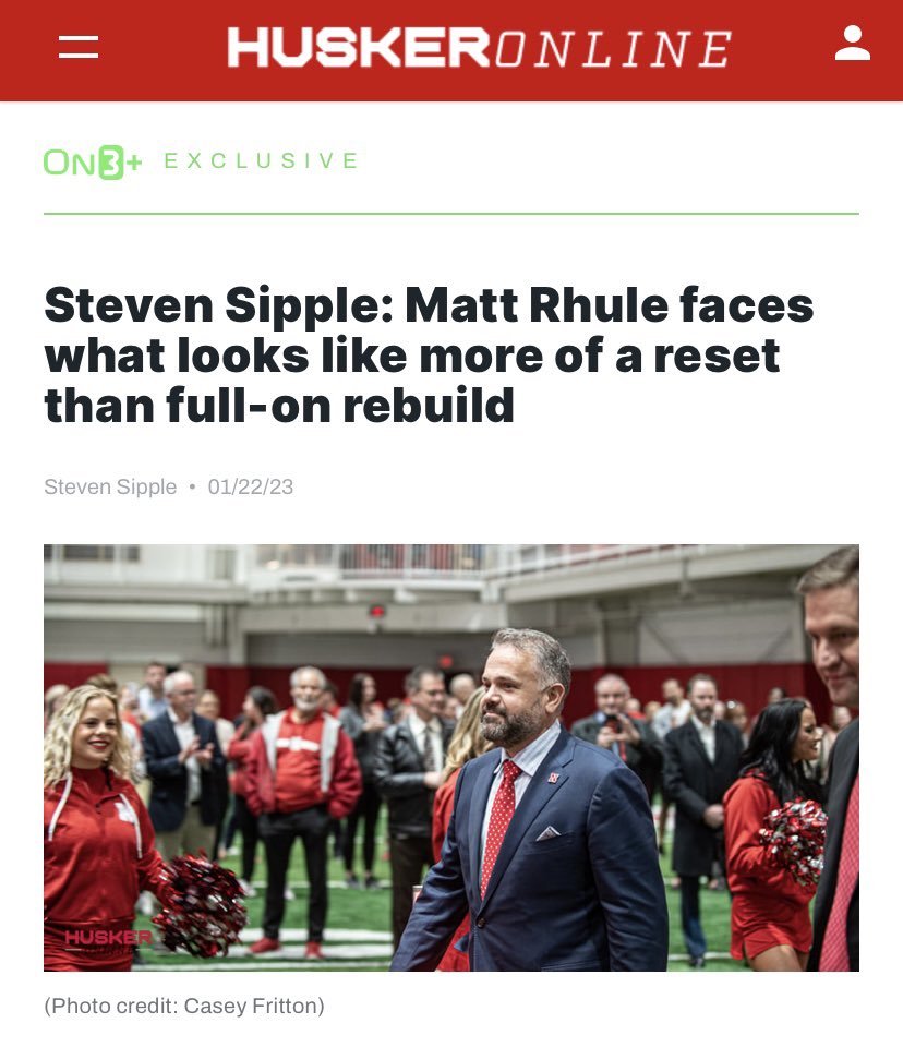NBNRPodcast's tweet photo. New #NBNR is here‼️
@AndrewRogersTV joined us to talk HC Matt Rhule embracing the “comeback kids”, recent #CornDawgs, resetting vs. rebuilding, and much more!
Cheers @NEBrewingCo🍻
A @HurrdatSports production🎬
Listen to @HVarsityRadio 📻
As always…#GBR🌽🏈 https://t.co/O2fF2DXHFH