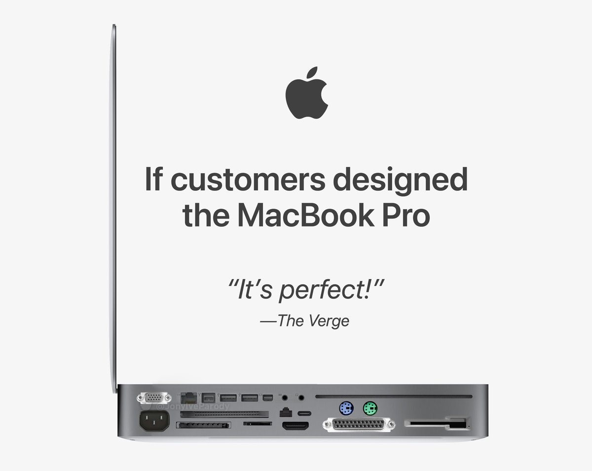 If customers designed the MacBook Pro (2023 edition): #Apple