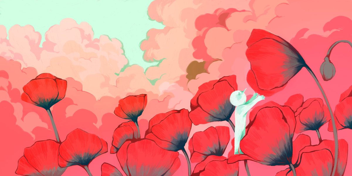 wydes17's tweet photo. Red comes from poppies 🎈
Illustration for a project I am working on! https://t.co/usyfBNvYHA