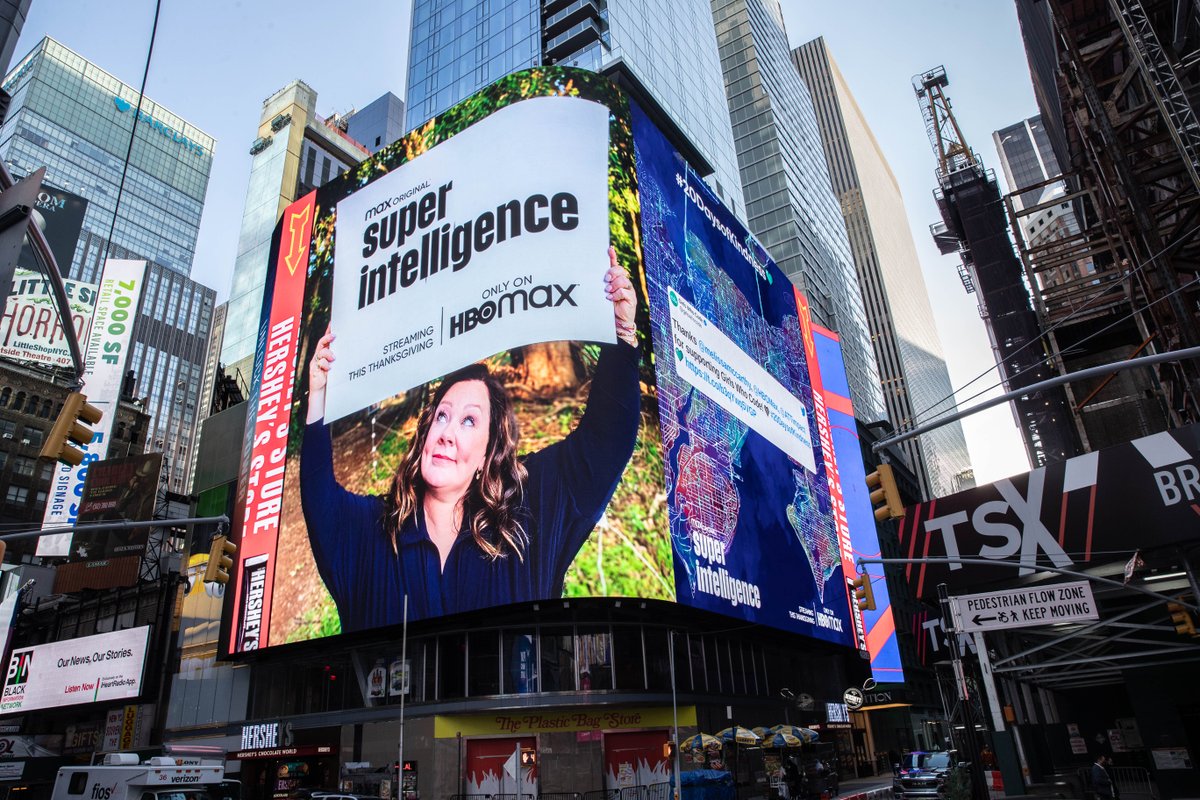 DIVEBillboards's tweet photo. For national compliment day, pay it forward with a good deed or a public shout out to your favourite people! #SuperIntelligence #20DaysofKindness #BillboardFamous https://t.co/GINfeABENo