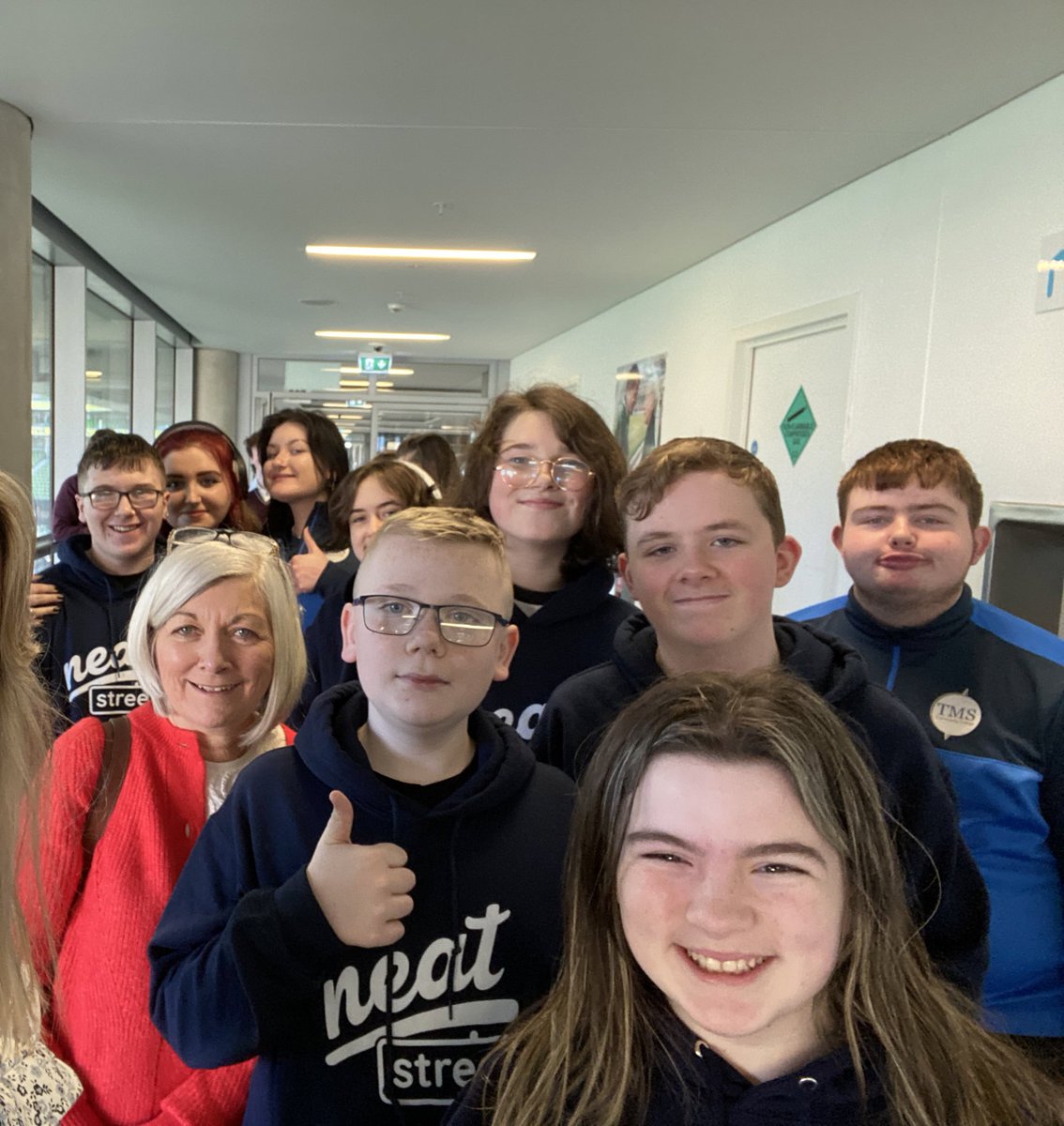 Fantastic day out with Neat Streets Conference at the Aviva where we were chosen as a Champion school to give a presentation on our Nest Streets journey. Thanks to Stephen &amp; the team for a great day 😀 <a href="/neatstreetsire/">Neat Streets</a> <a href="/GreenSchoolsIre/">Green-Schools</a> <a href="/AnTaisce/">An Taisce</a> <a href="/CorkETB/">CorkETB🇮🇪🇪🇺</a>