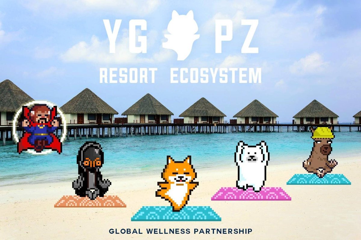 well3official's tweet photo. YGPZ Global Wellness Partnership🧘‍♂️
Starting this week♥️🔄#YGPZ

Connect different Web3 communities, grow spirituality, meditate in resorts, and treasure on islands

!waao🧘🏻🌈🏝️ https://t.co/XSUGPbSybR