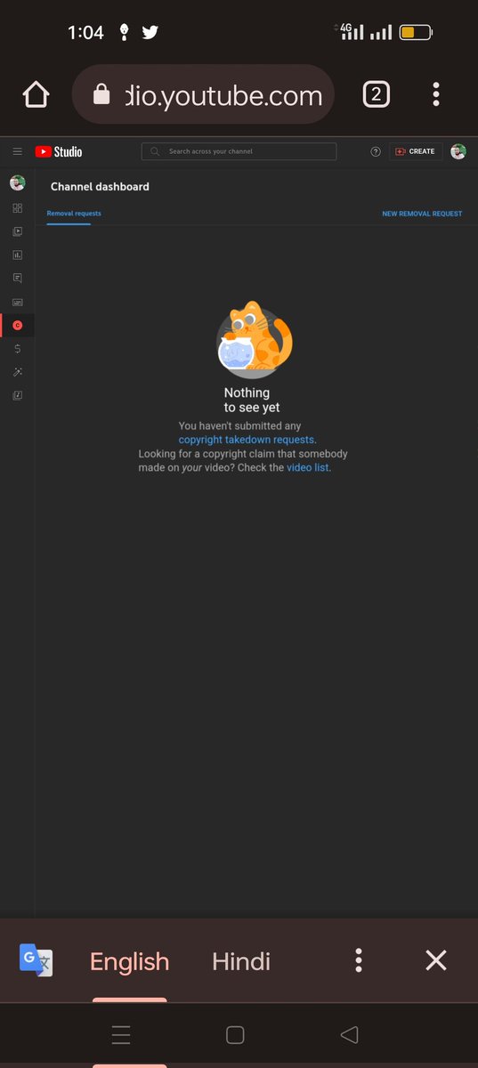 MeraAbc's tweet photo. @TeamYouTube some people have stolen my yourube video and  updated it to their channel what why can't I see that copyright match tool. https://t.co/JeKOxOftNa https://t.co/Y5XmKJMhDd